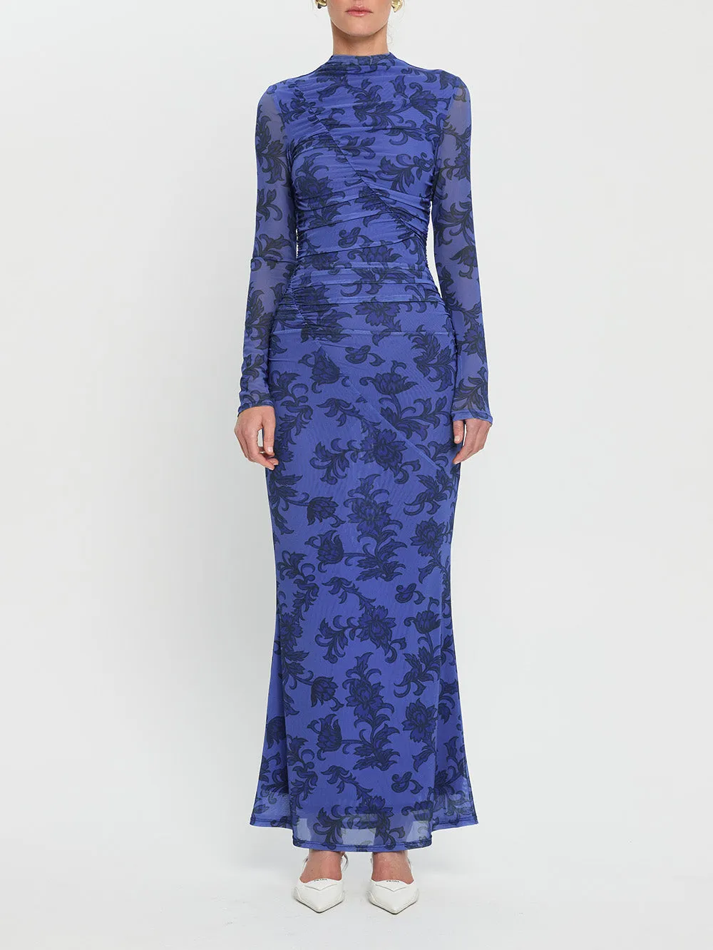 Jamie Mesh Maxi Dress