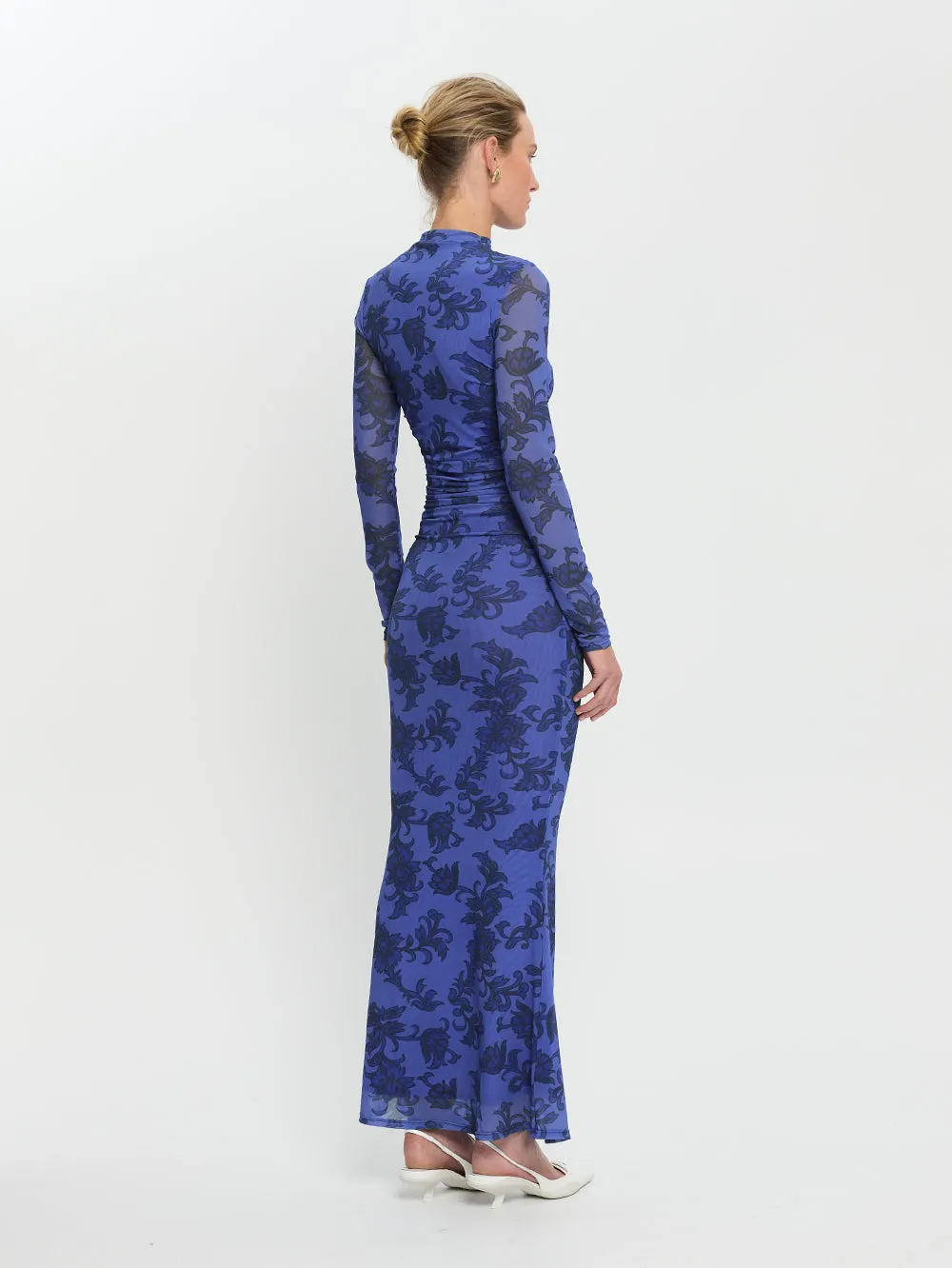 Jamie Mesh Maxi Dress