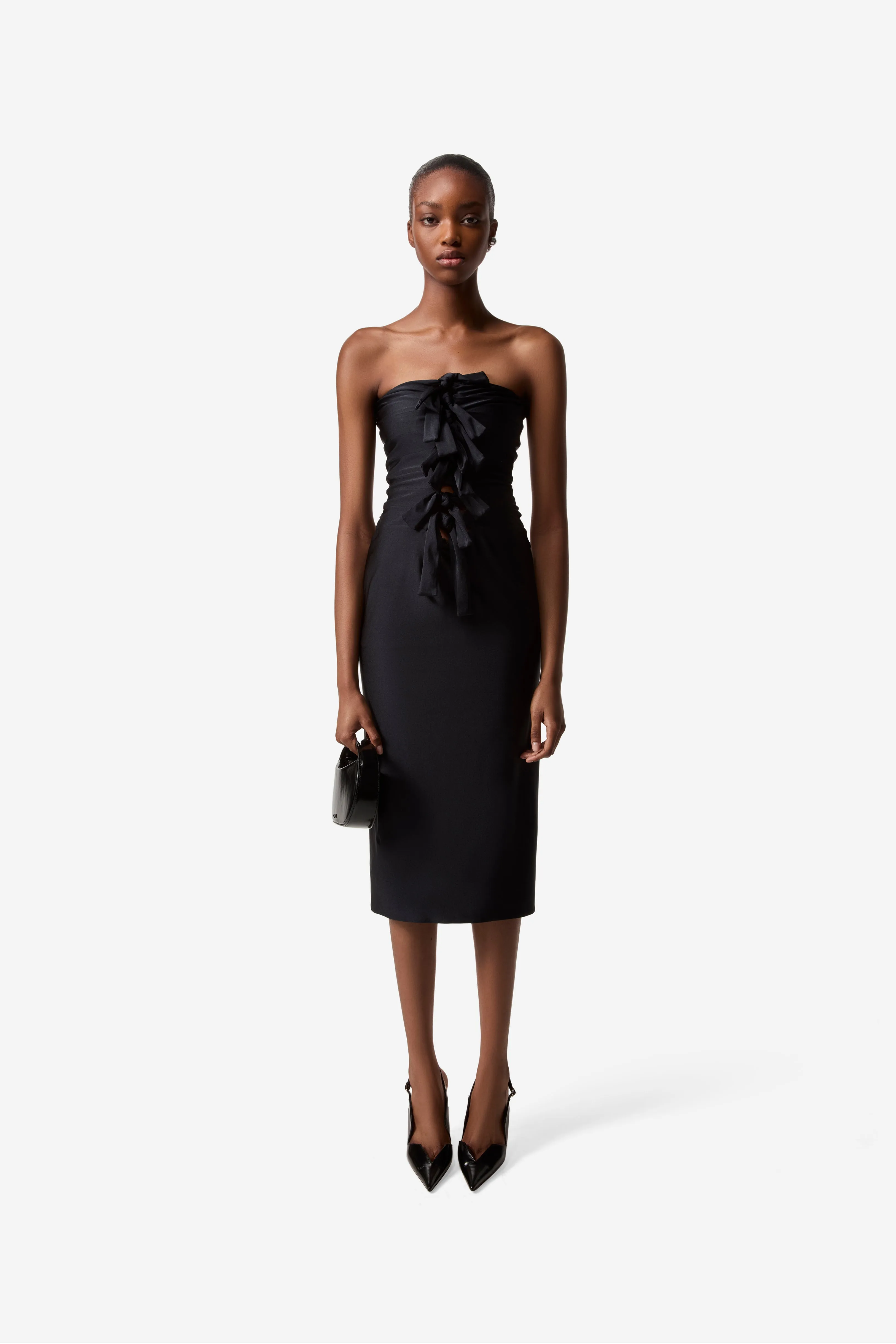 Jersey Knot Gala Dress