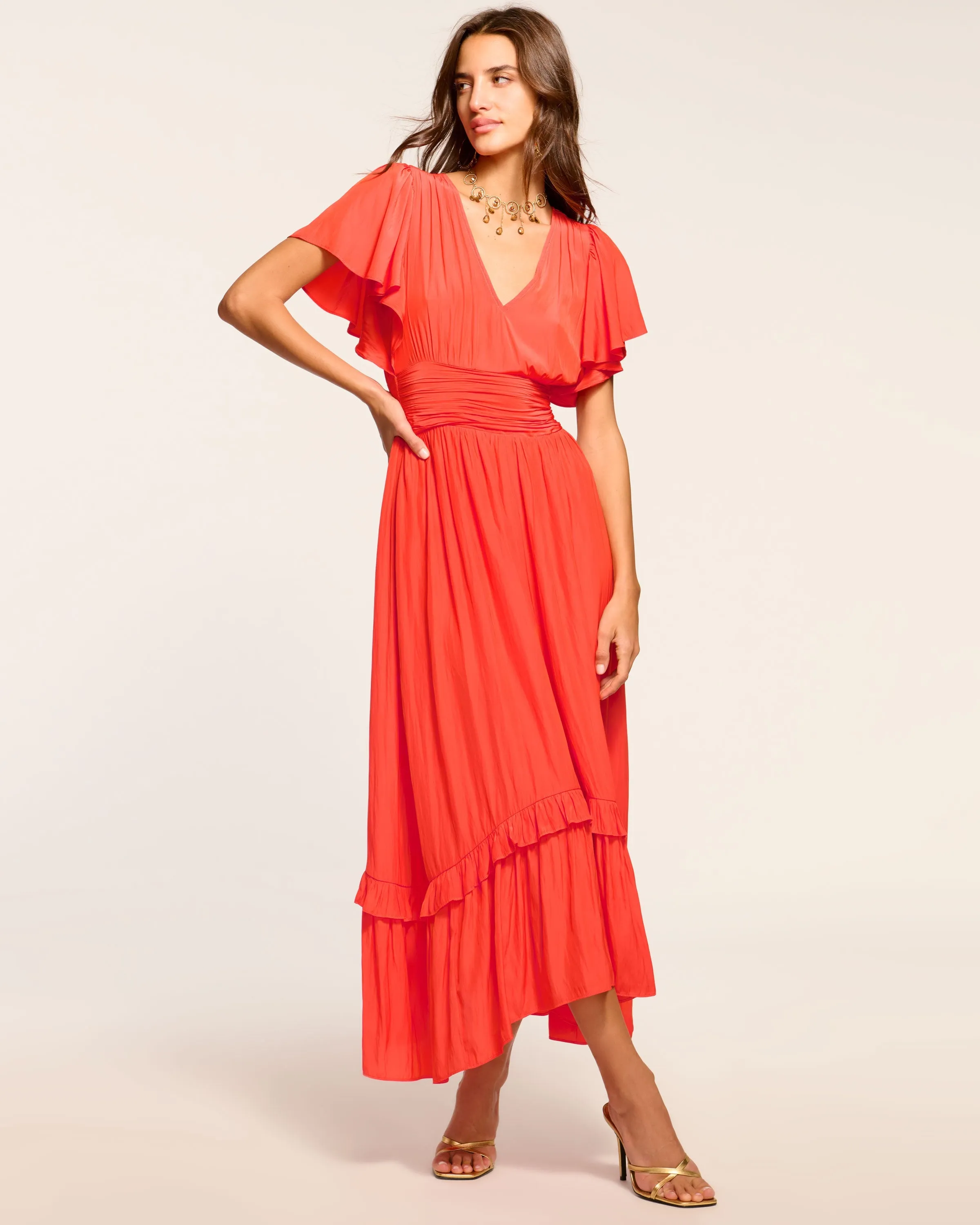 Joanie Short Sleeve Maxi Dress