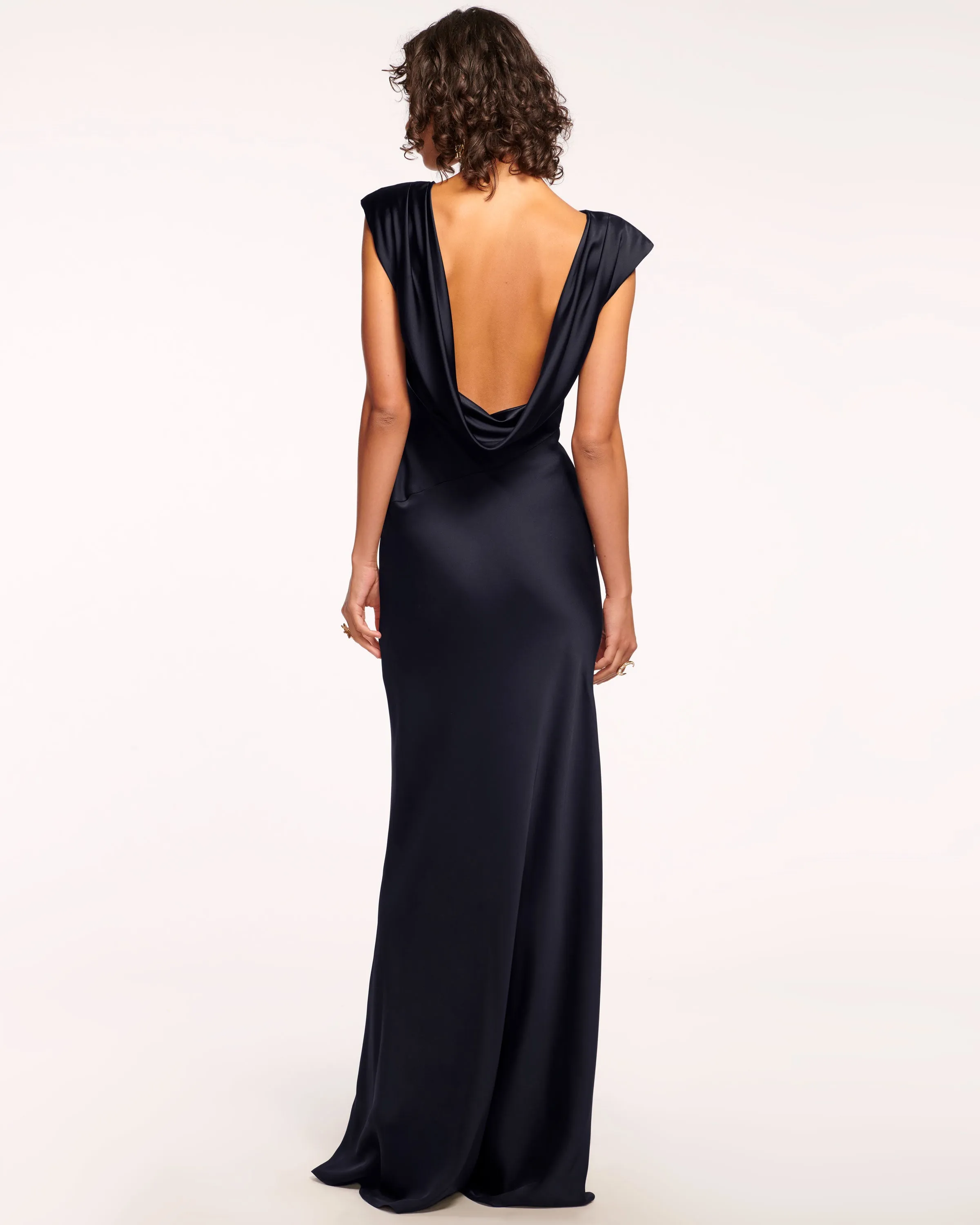Joanna Cowl Back Gown