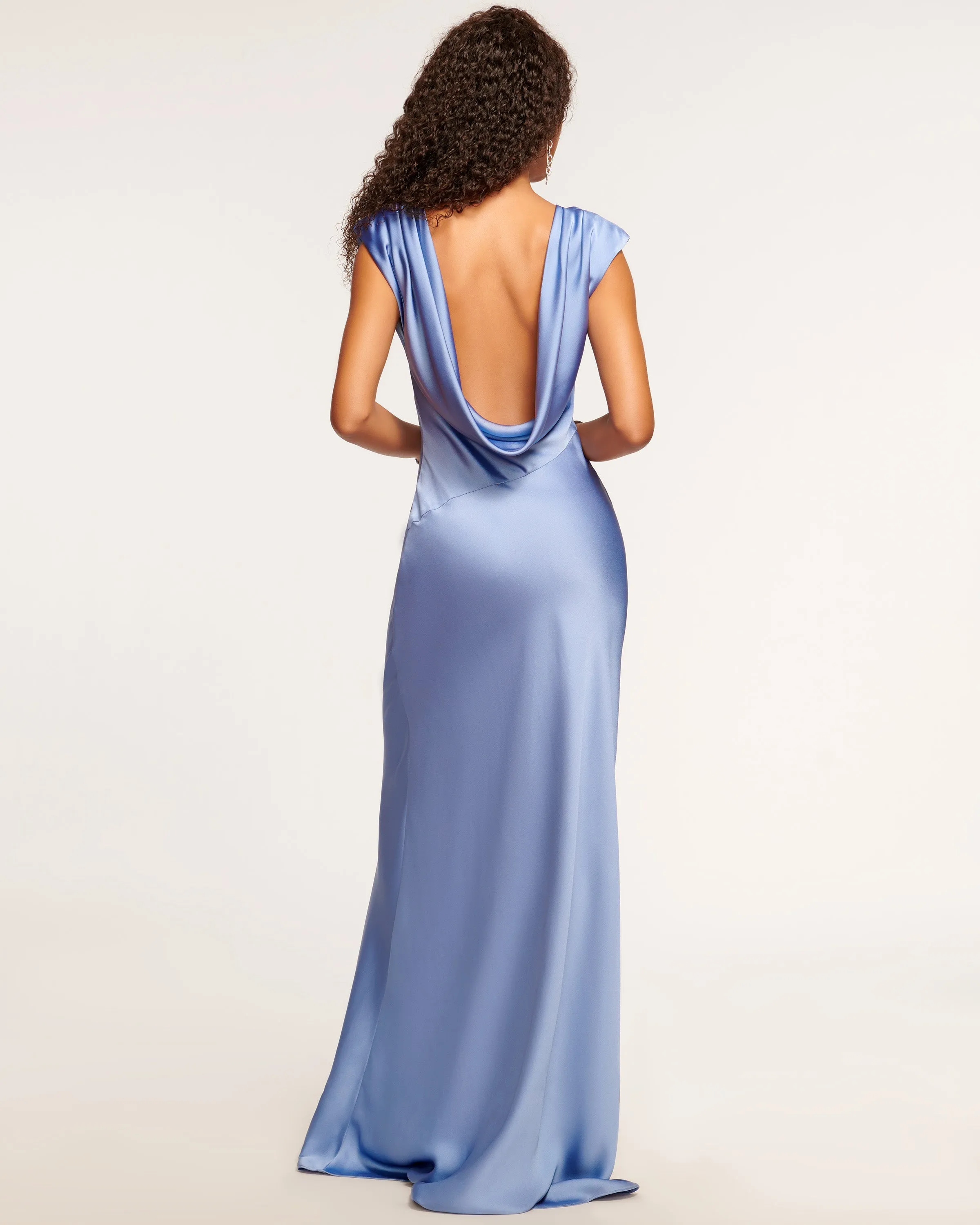 Joanna Cowl Back Gown