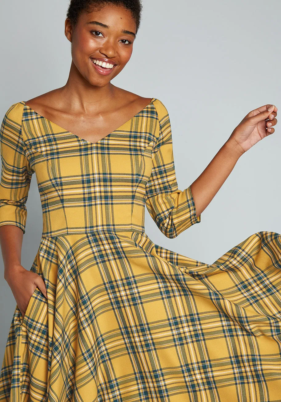 Jukebox Jive Time Swing Dress