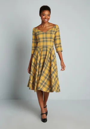 Jukebox Jive Time Swing Dress