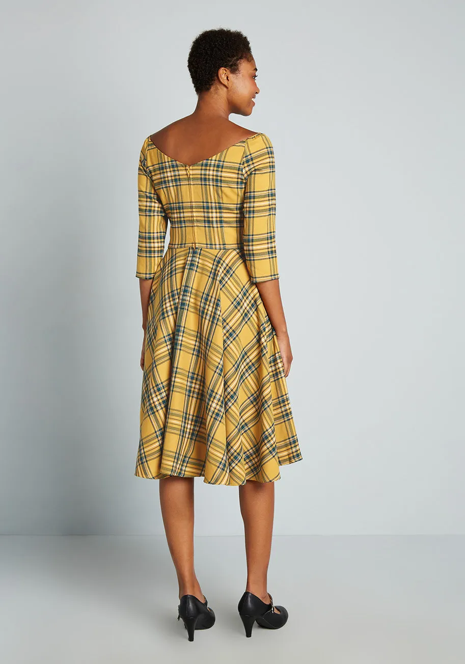 Jukebox Jive Time Swing Dress