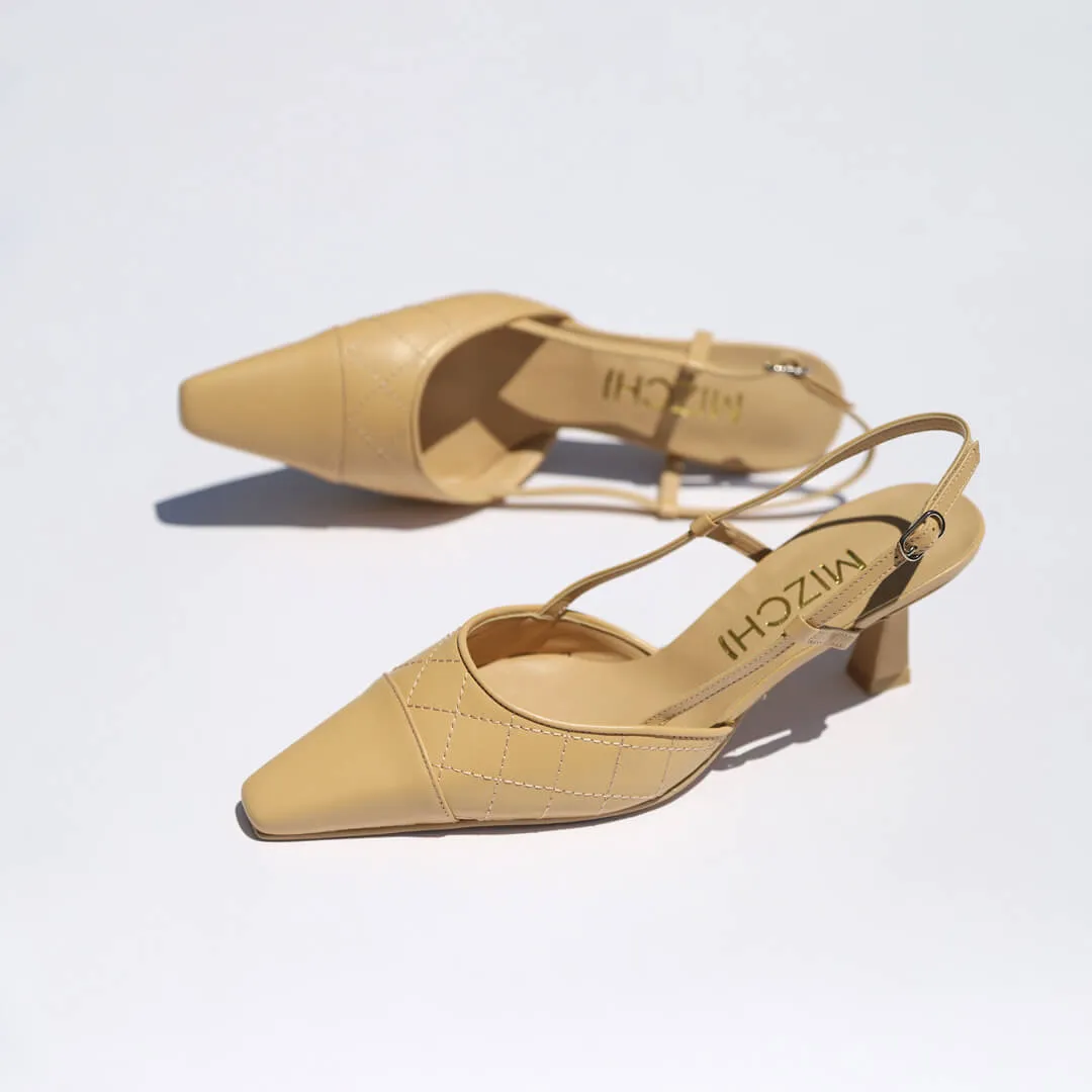 JULIETTE - leather slingback