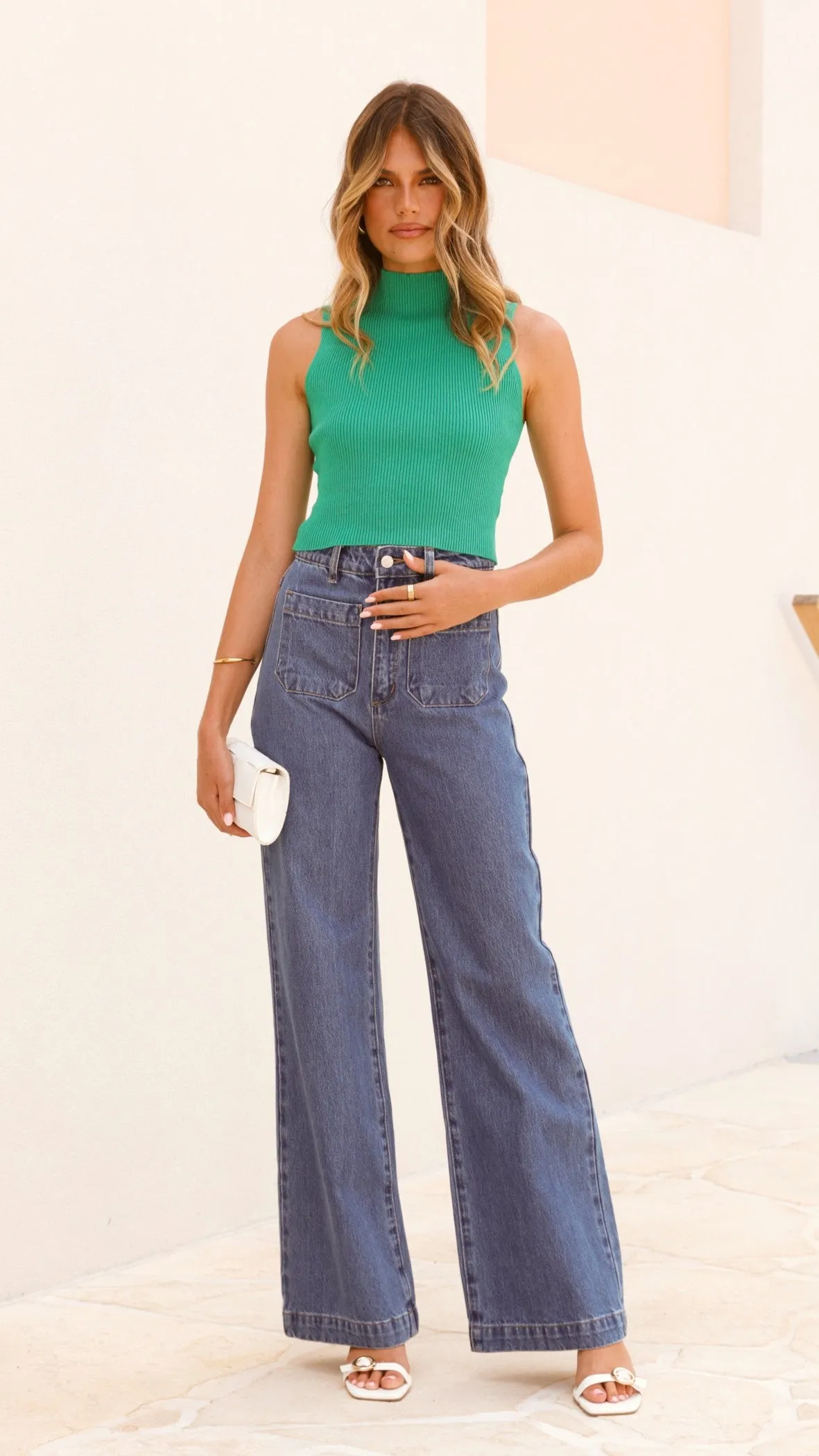 Kafele Top - Green