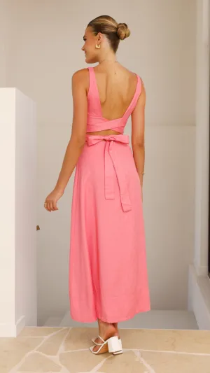 Kimberley Maxi Dress - Pink