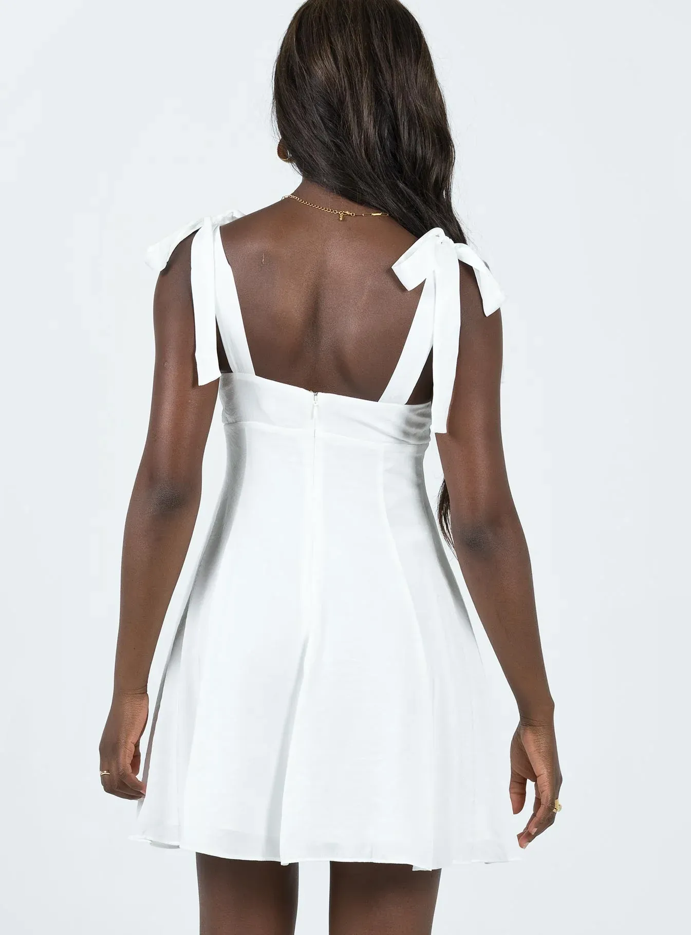 Kinley Mini Dress White