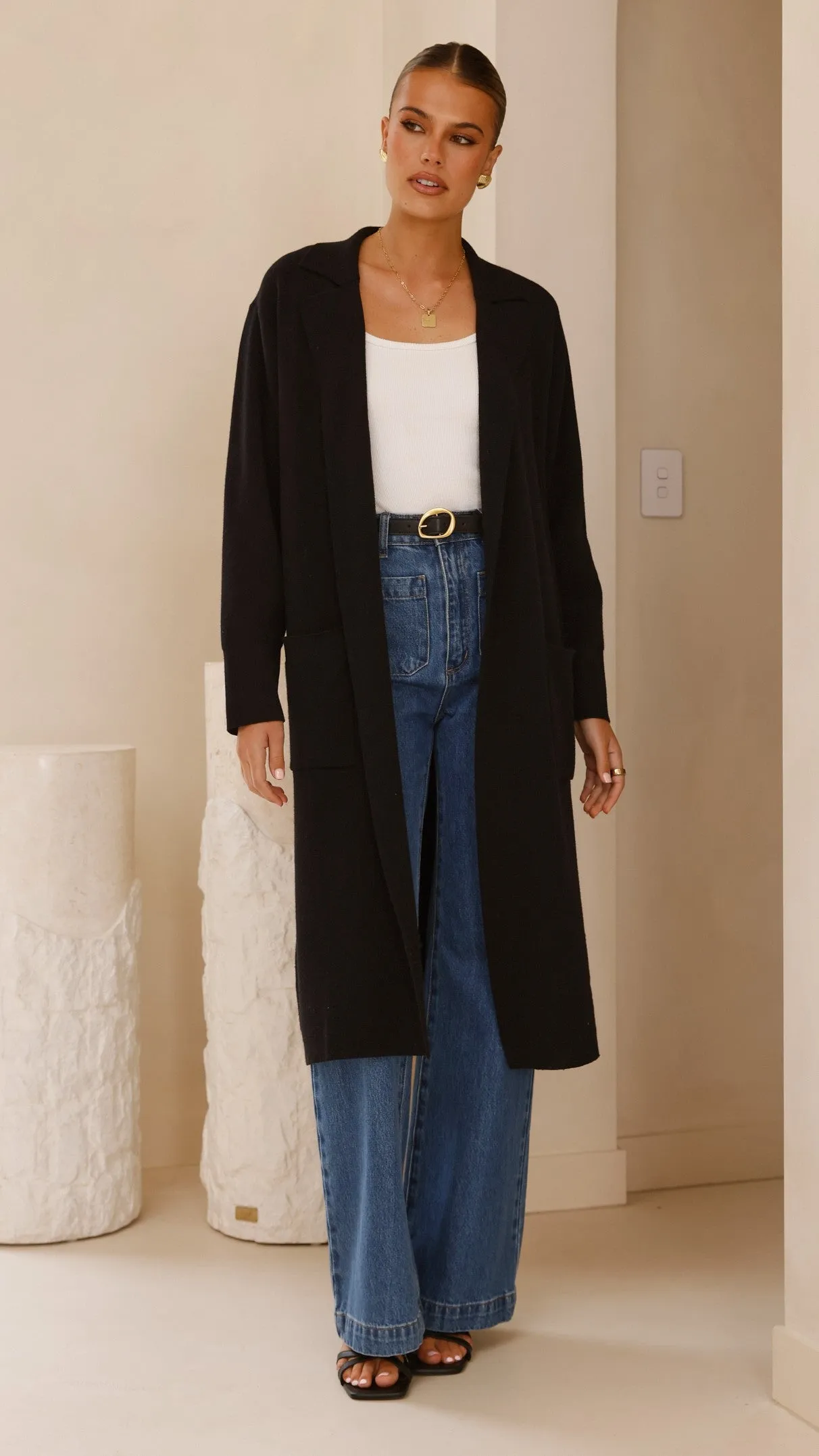 Kira Coatigan - Black
