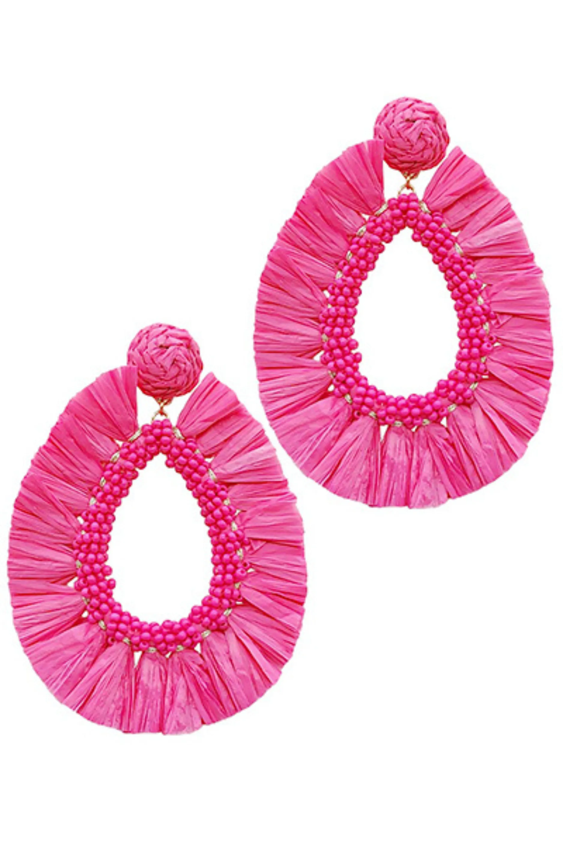 Kokomo Earrings / Hot Pink