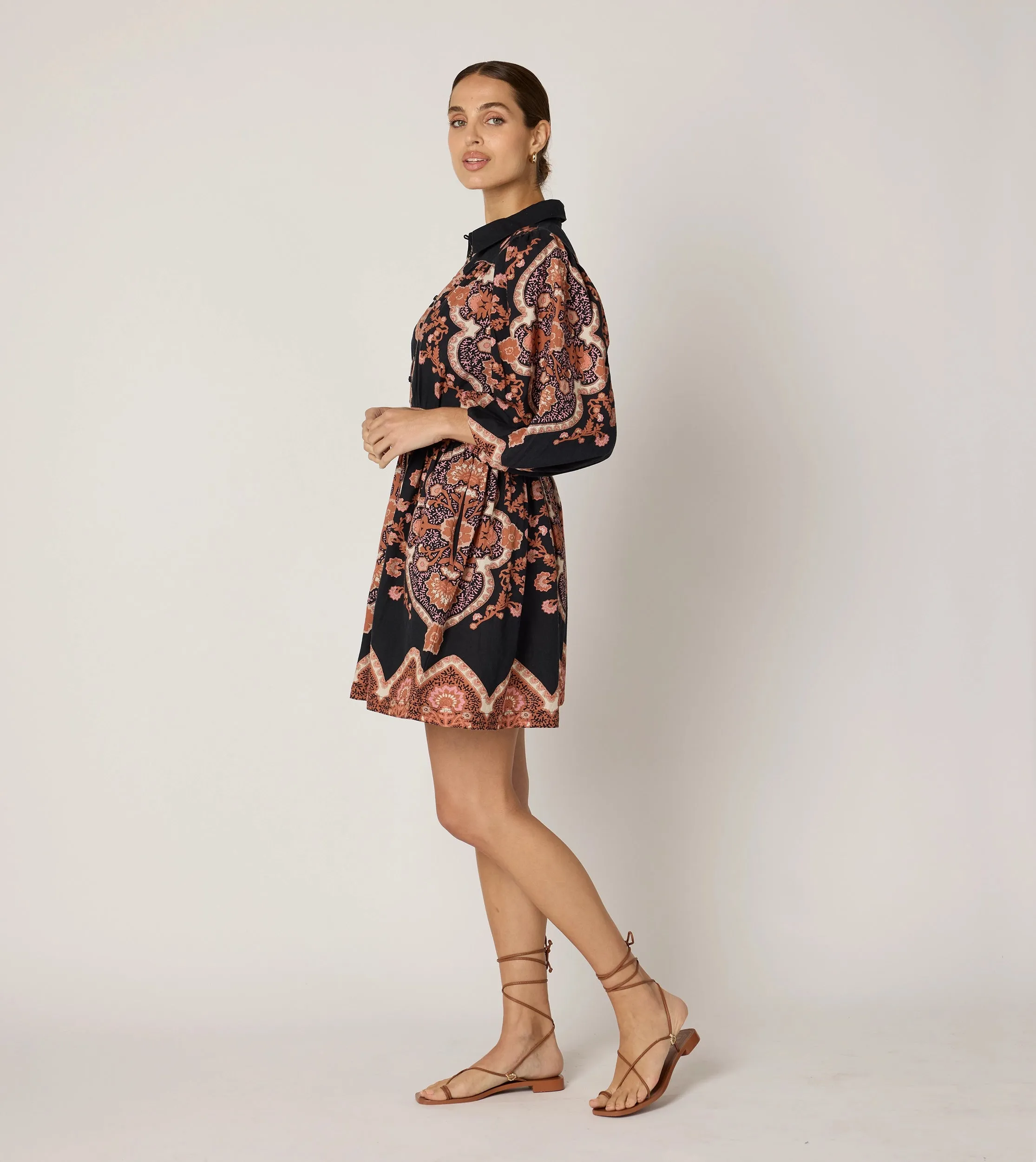 Leigh Mini Dress | Dark Lagos