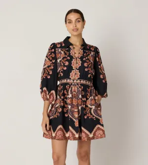 Leigh Mini Dress | Dark Lagos