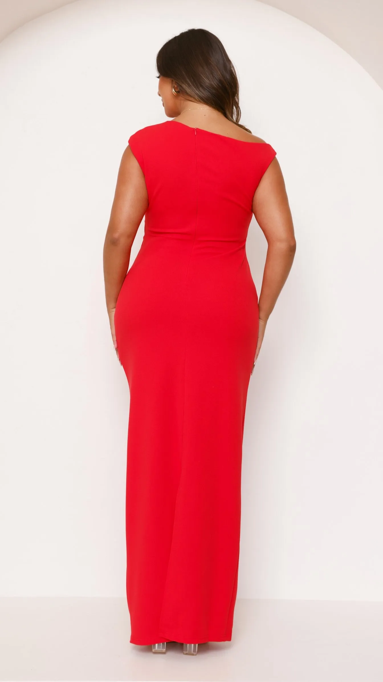 Lilah Maxi Dress - Red