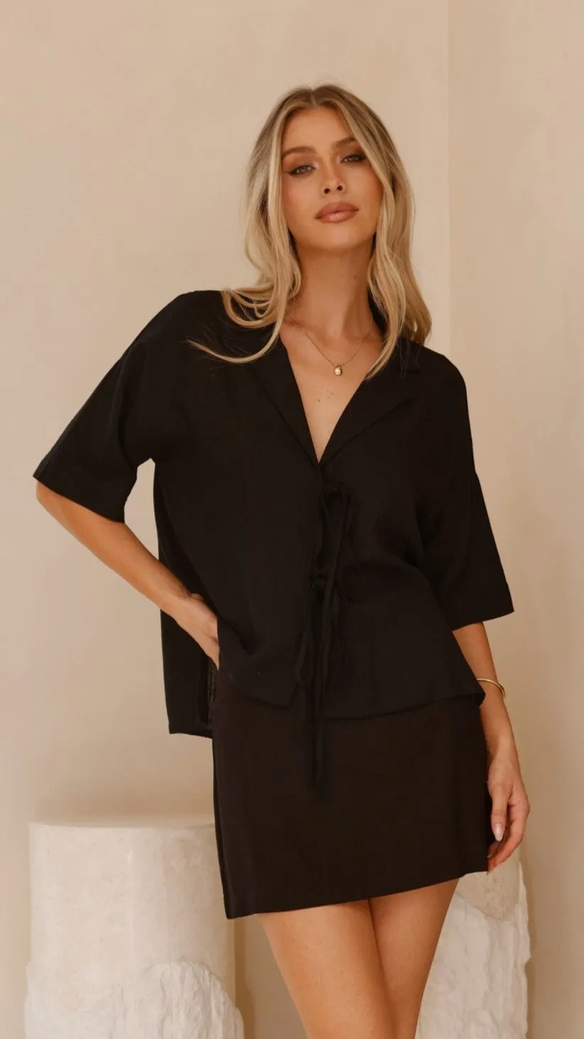 Louise Top - Black