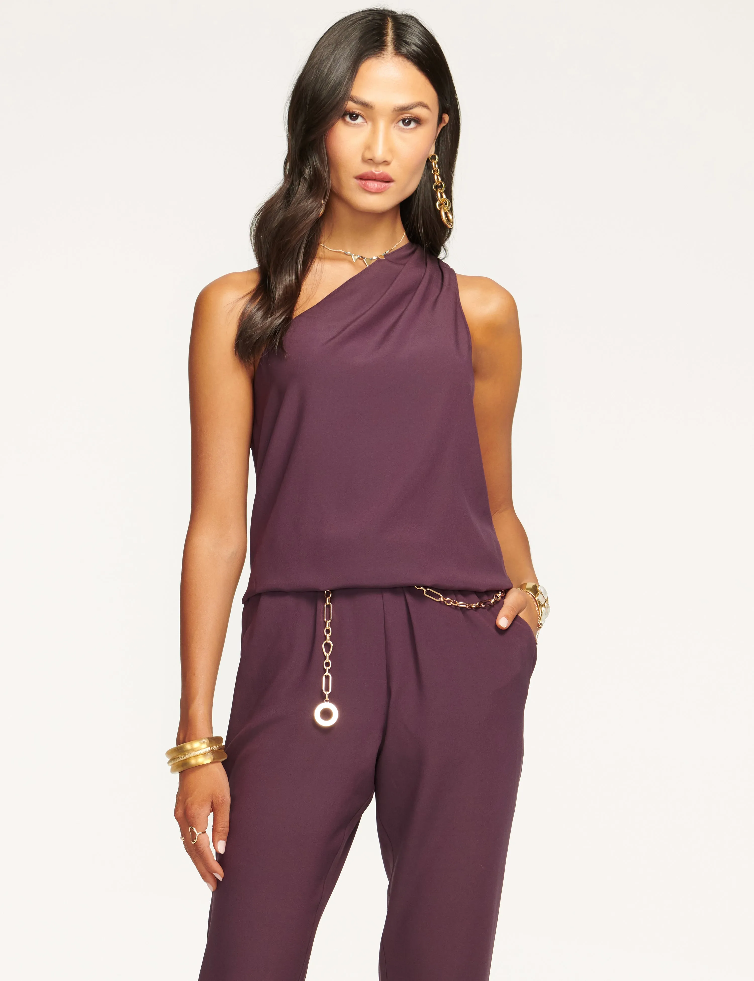 Lulu One Shoulder Jumpsuit