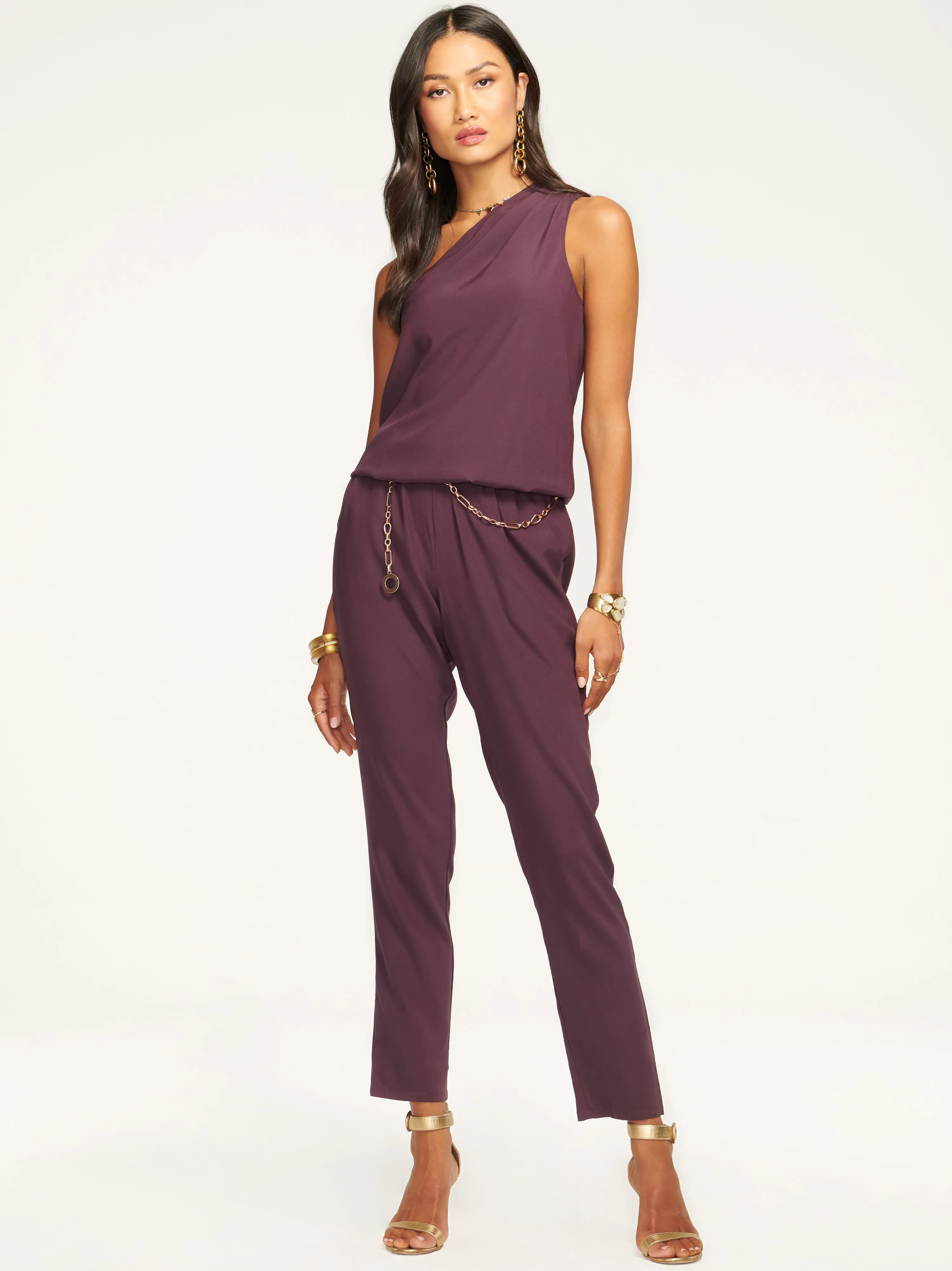 Lulu One Shoulder Jumpsuit