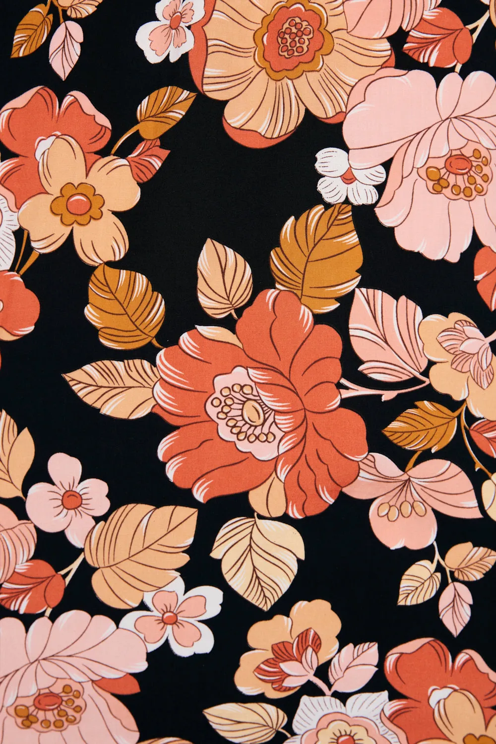 Maeve Button Through Blouse in Sweet Blooms