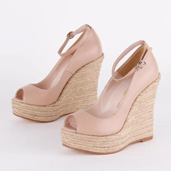 *MARRISA - beige, 12cm size UK 3
