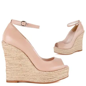 *MARRISA - beige, 12cm size UK 3