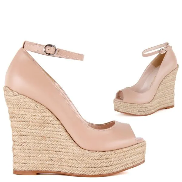 *MARRISA - beige, 12cm size UK 3