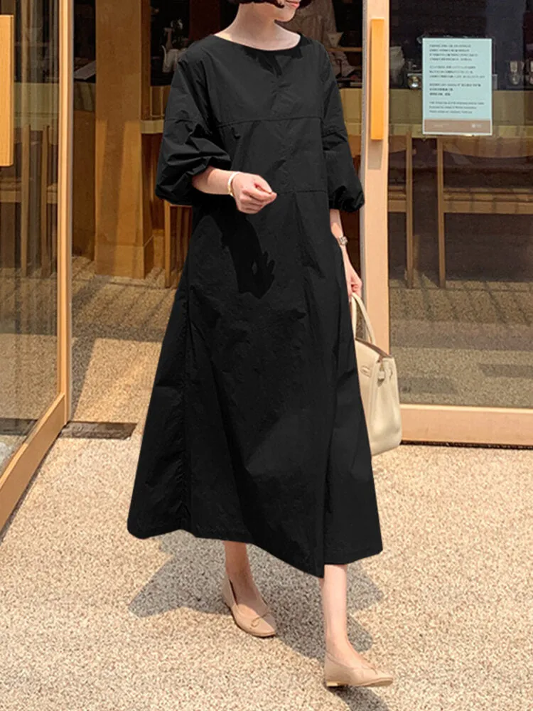Maxi Dress Women Dress Up Long Sleeve Maxi Dress