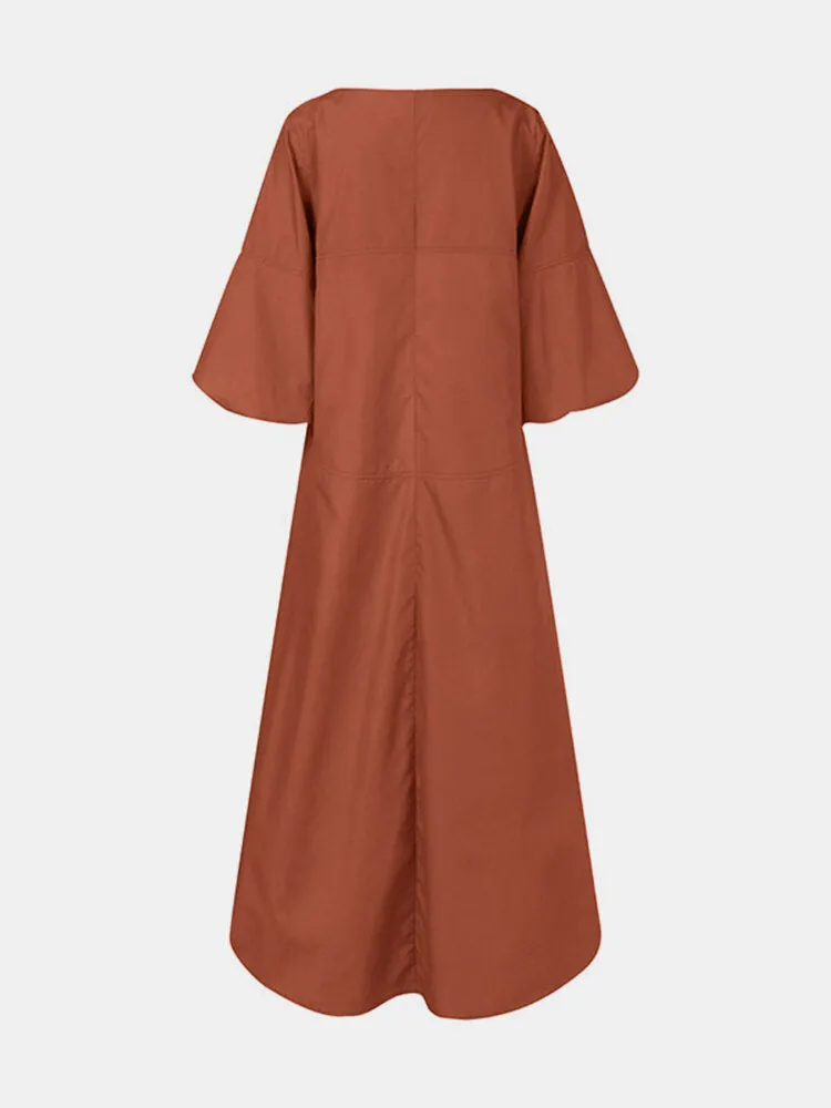 Maxi Dress Women Dress Up Long Sleeve Maxi Dress