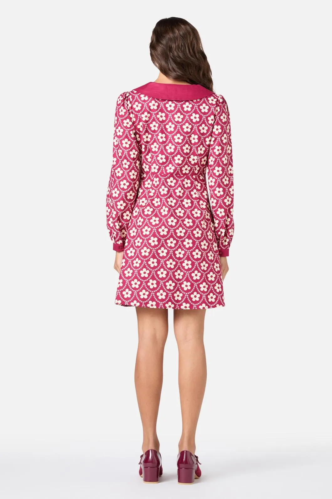 Megan Cute Collar Mini Dress