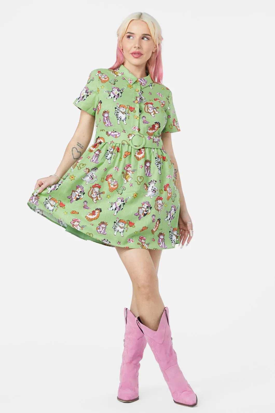 Meowdy Dress