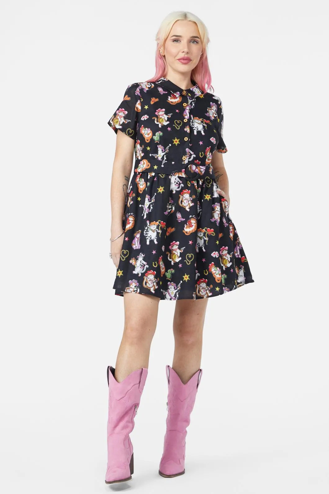 Meowdy Dress