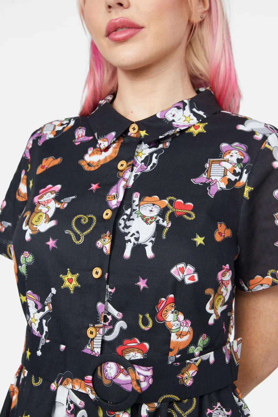 Meowdy Dress