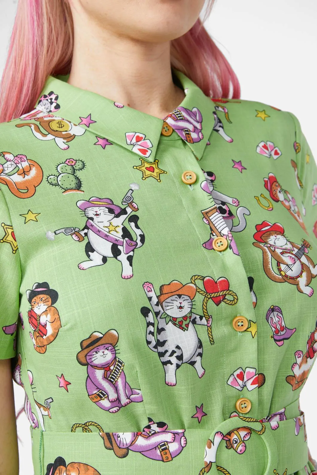 Meowdy Dress