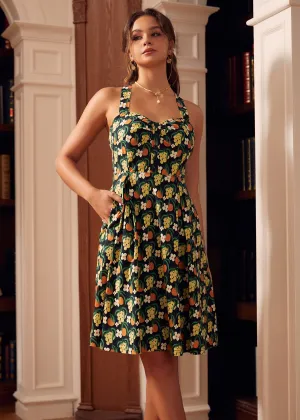 Midnight Garden Mini Dress