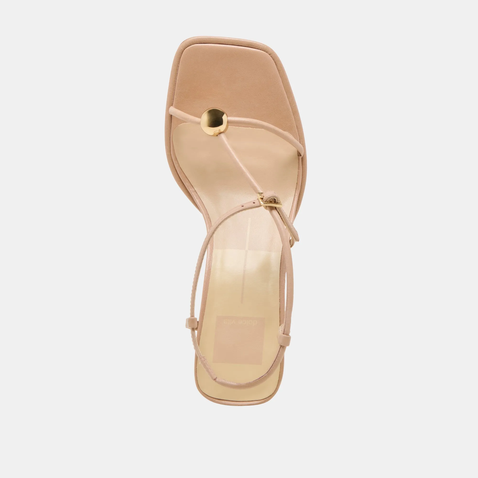 MYLEE HEELS LIGHT TAN LEATHER