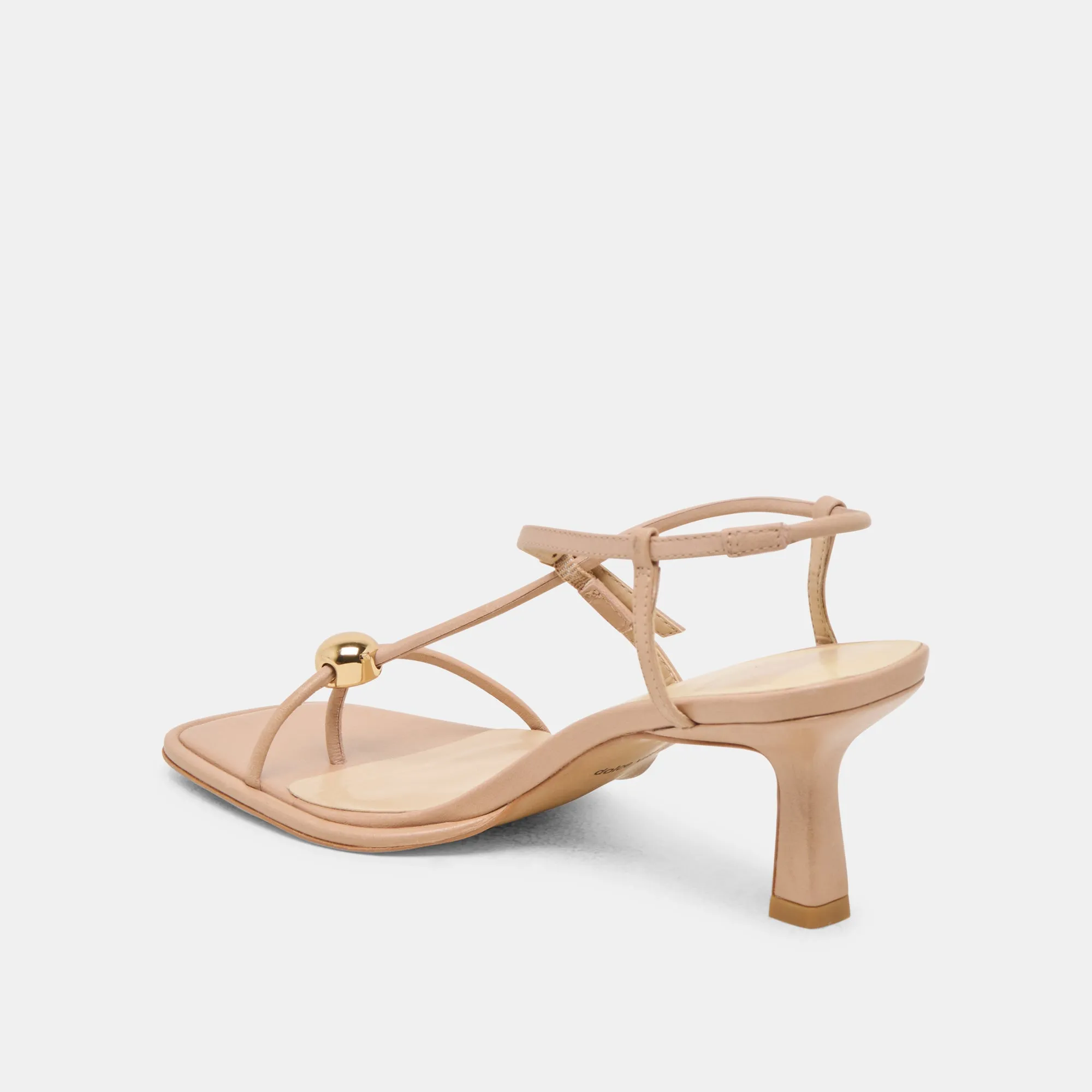 MYLEE HEELS LIGHT TAN LEATHER
