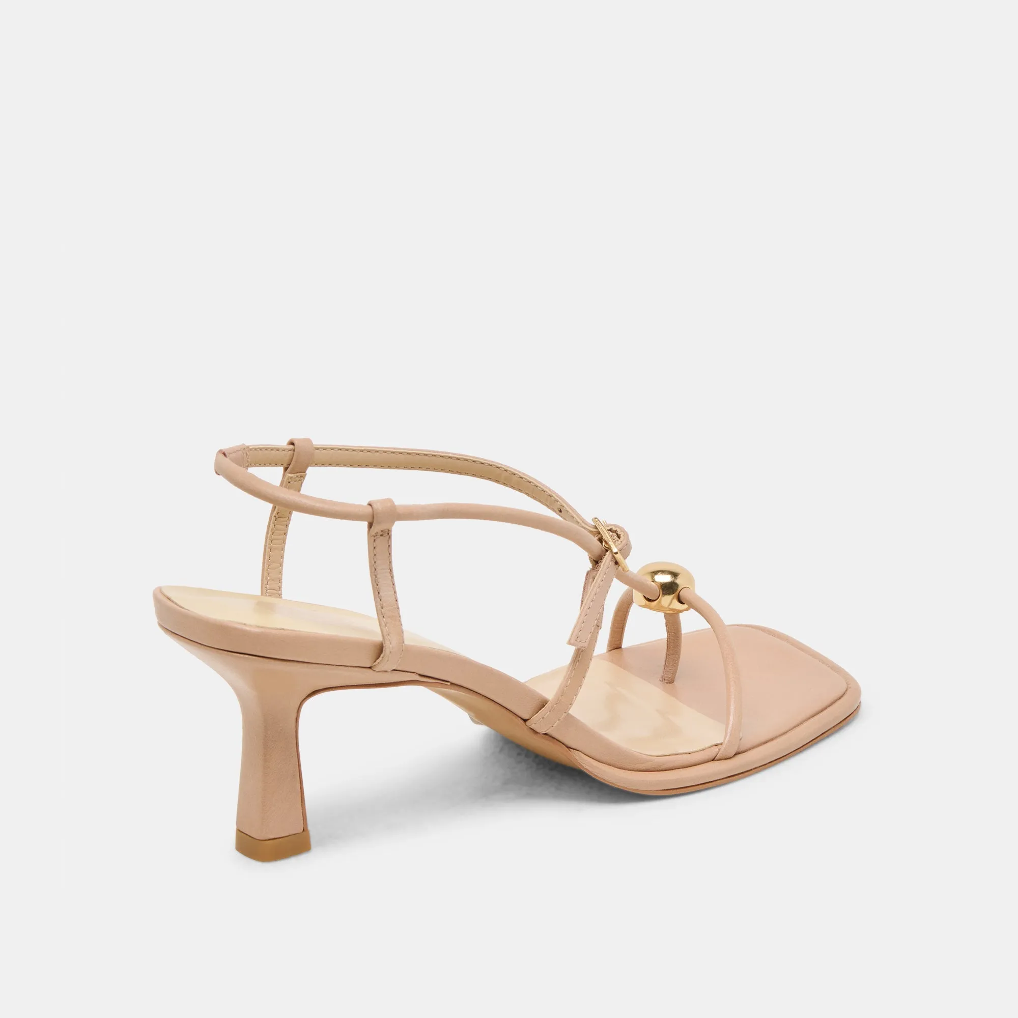 MYLEE HEELS LIGHT TAN LEATHER