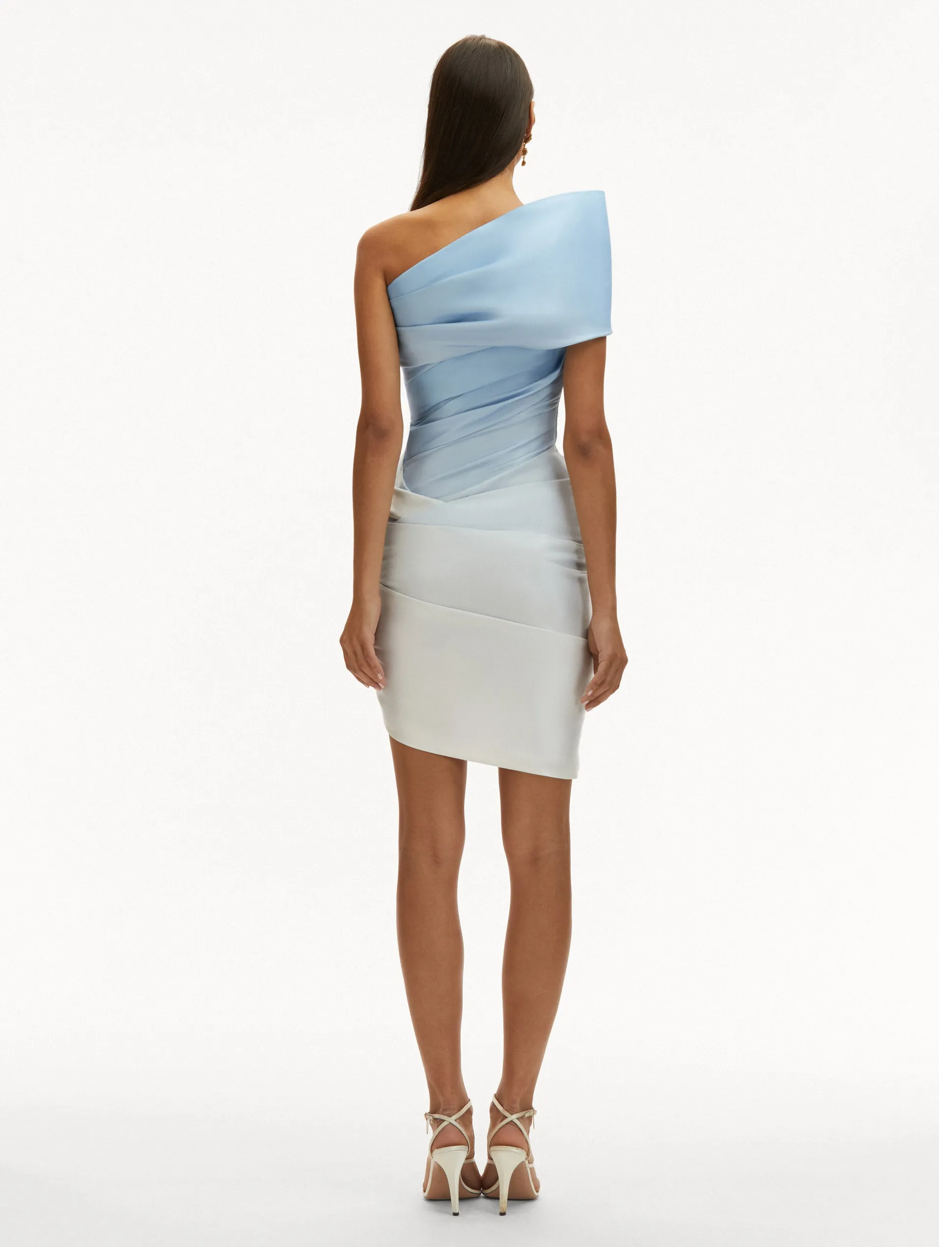 Ombré Lamé Cocktail Dress