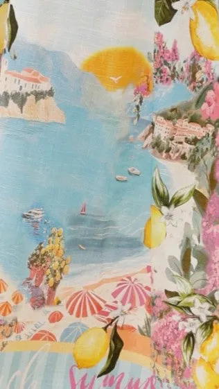 Palavi Pants - Limoncello Print