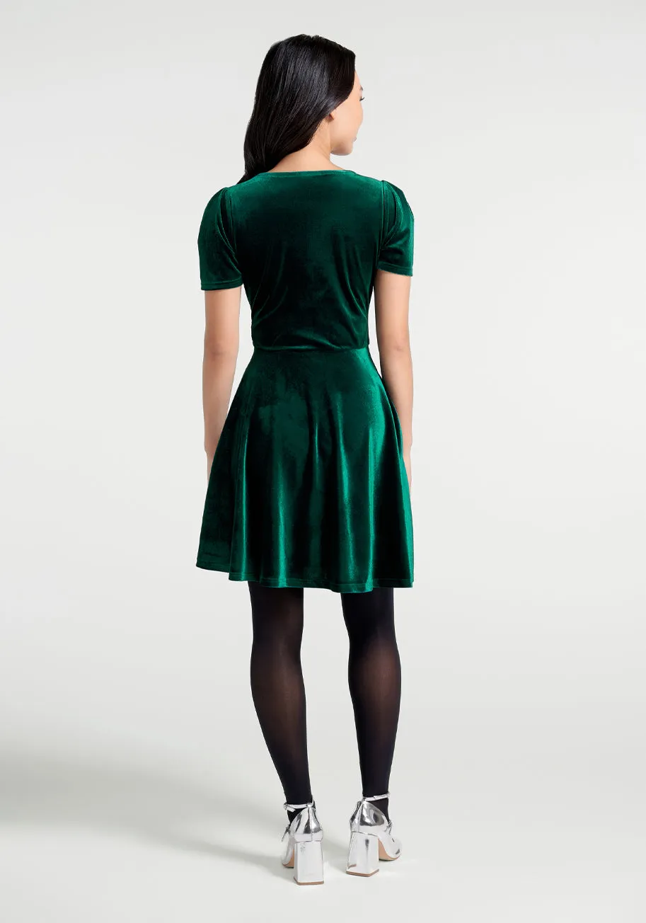 Party Favors Fit-and-Flare Dress