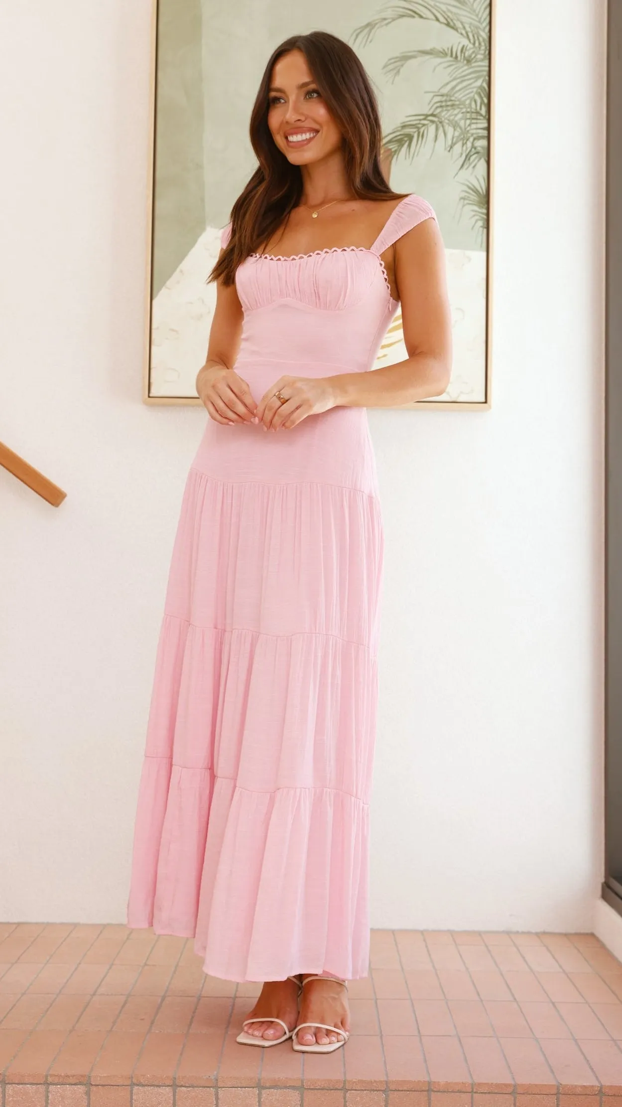 Pasca Maxi Dress - Pink