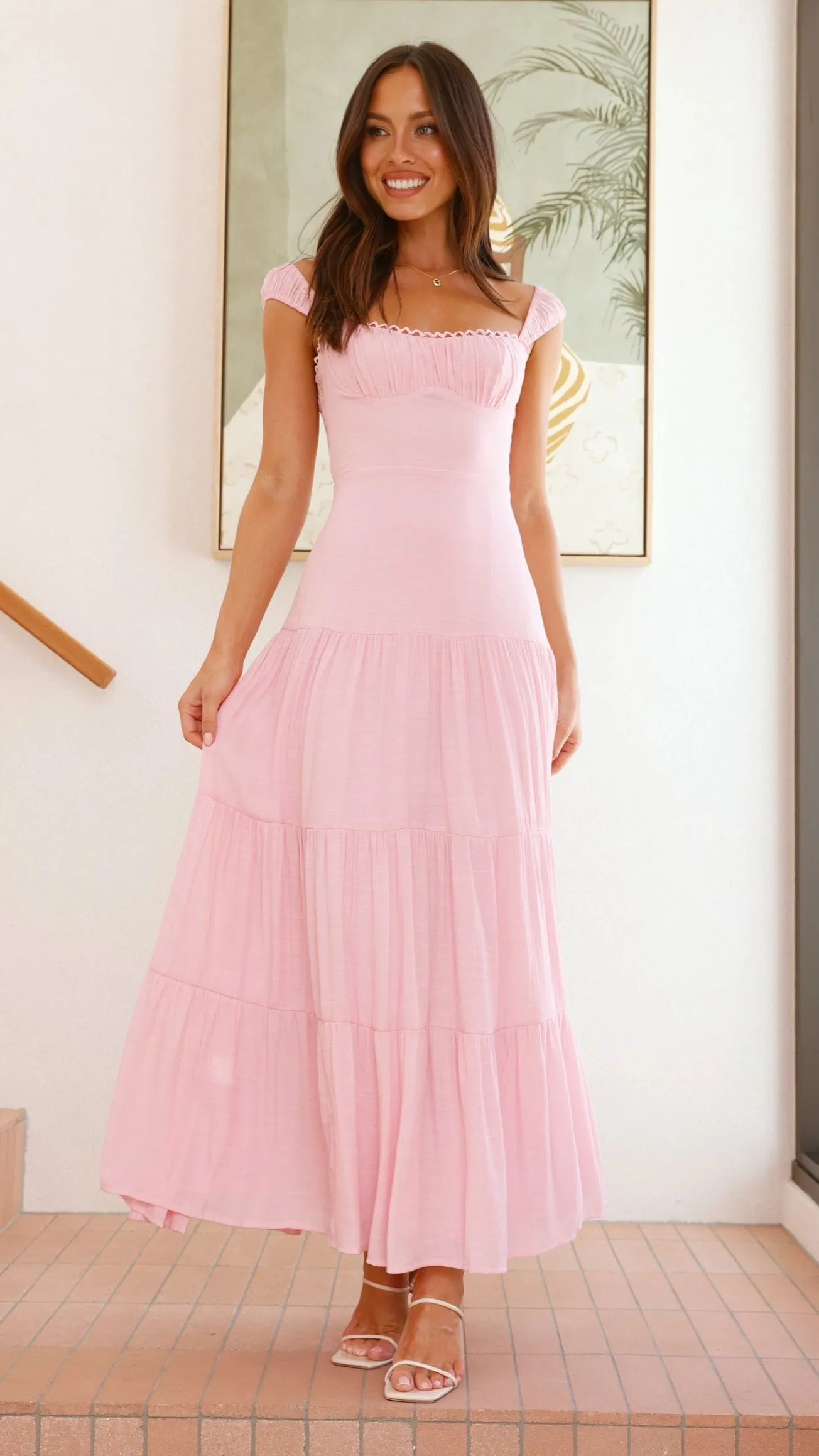 Pasca Maxi Dress - Pink