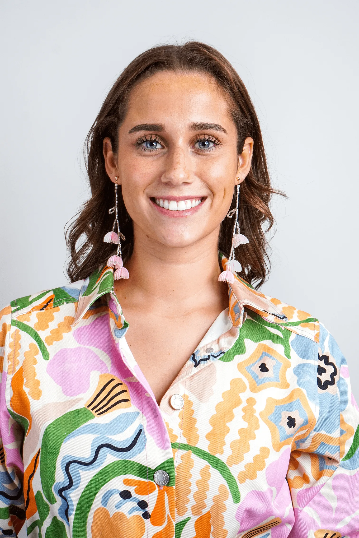 Pink Jellyfish Tassel Earrings