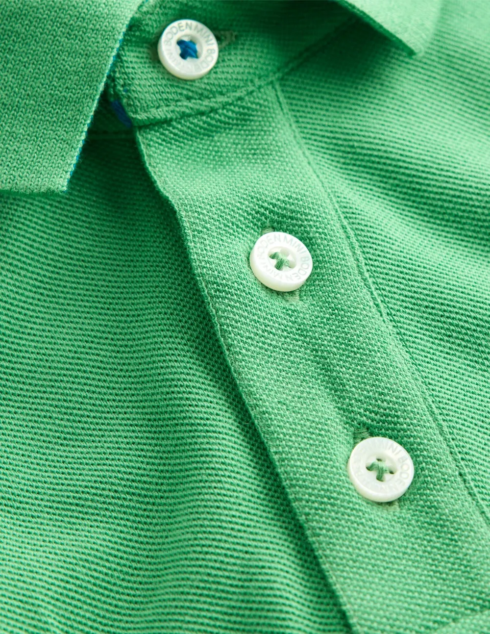 Piqué Polo Shirt-Aloe Green