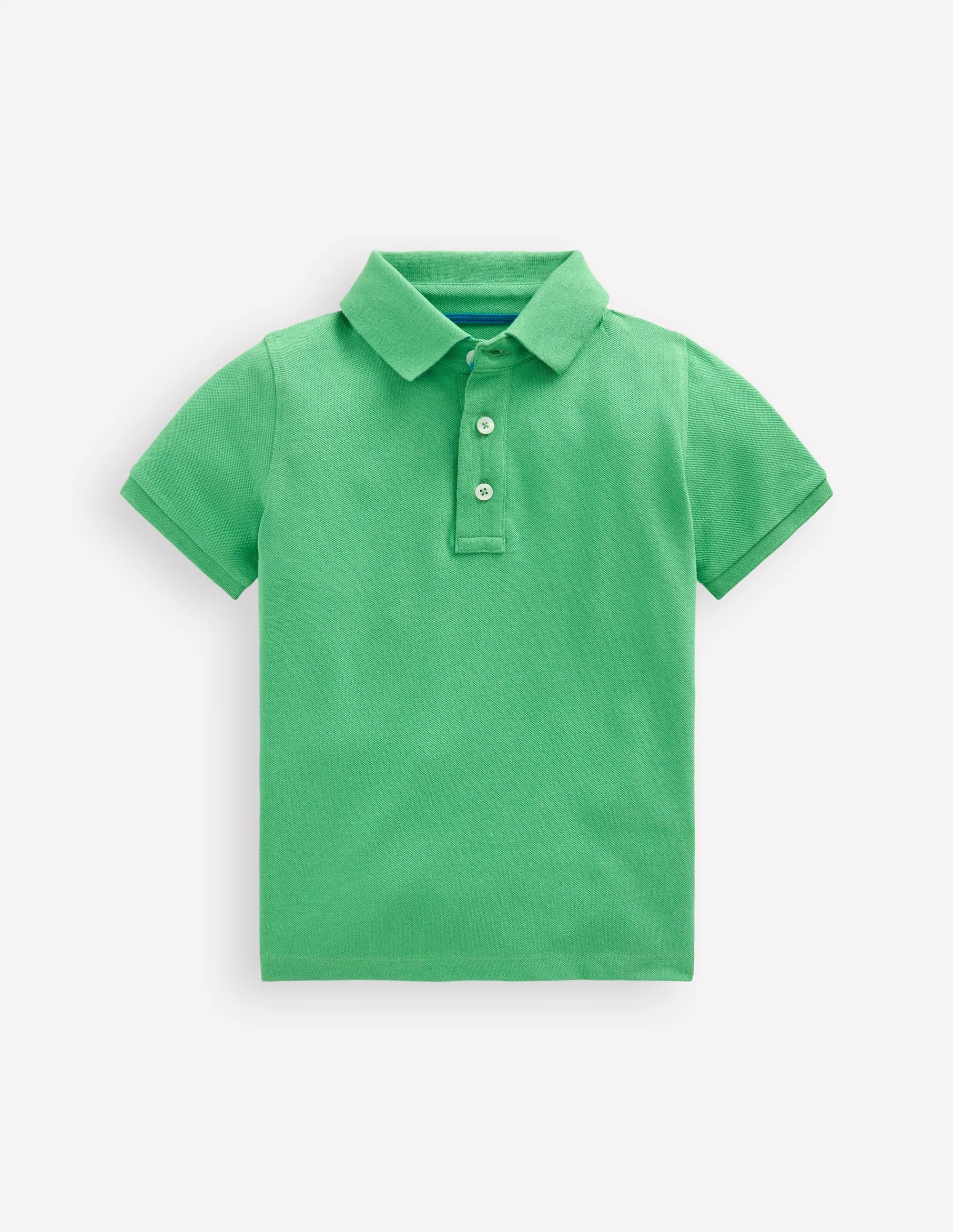Piqué Polo Shirt-Aloe Green