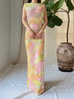 Rare Gene Shelly Beaded Gown - S-M