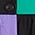 Retro Block Party Midi Dress