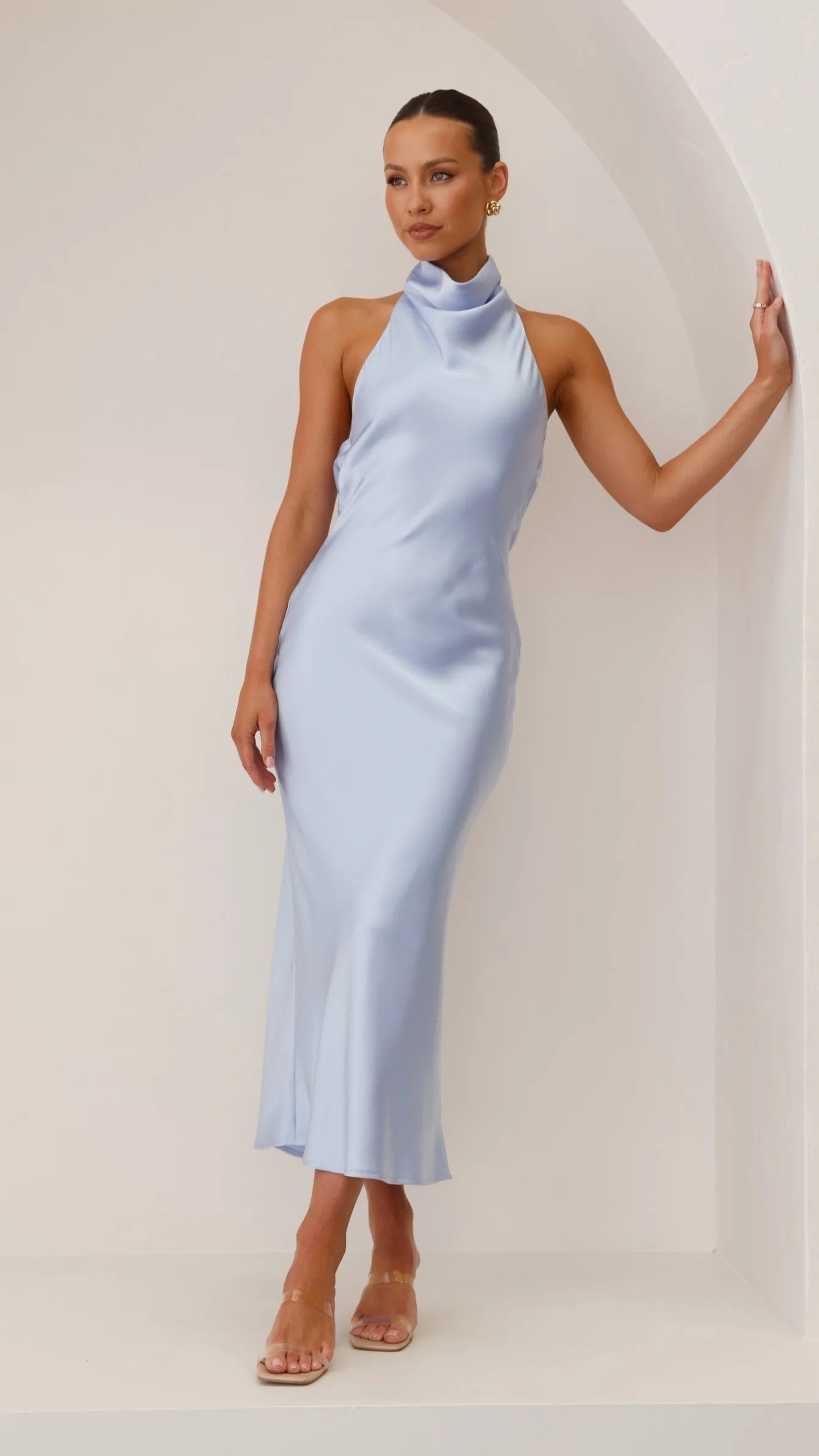 Rina Maxi Dress - Blue