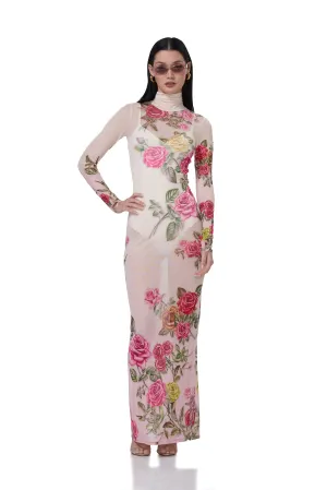 Rowan Dress - Falling Roses
