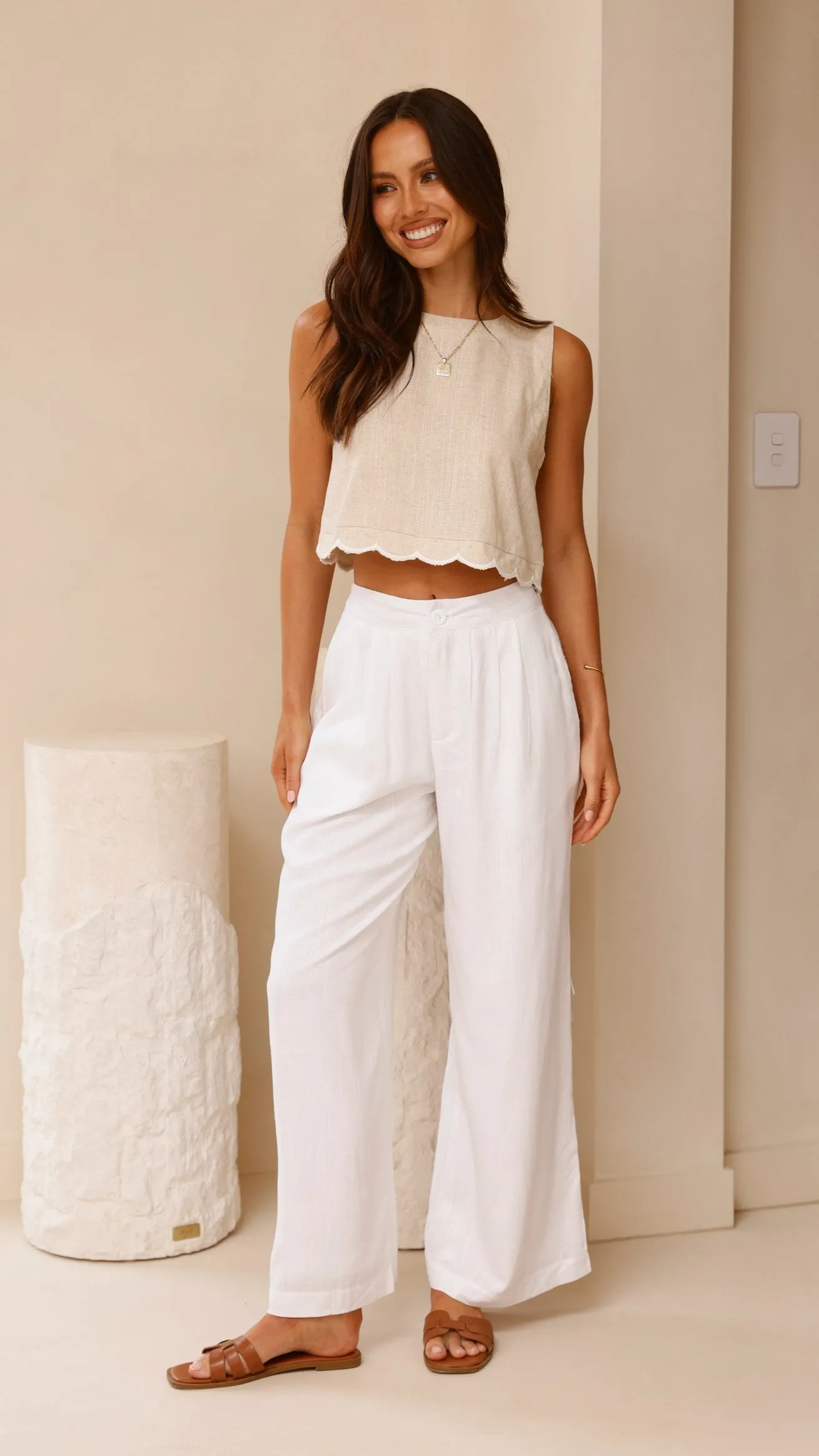 Sadie Top - Beige