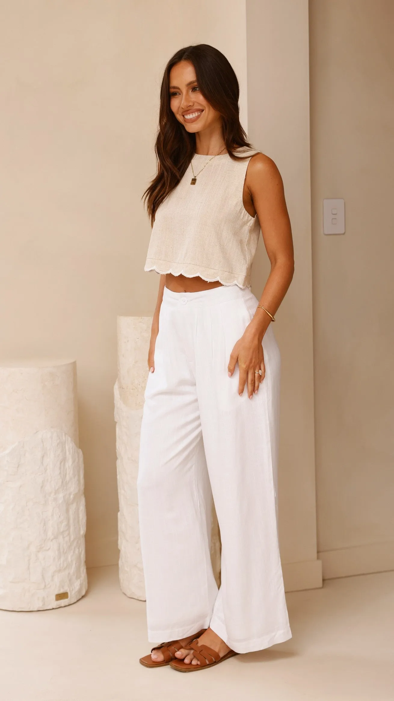 Sadie Top - Beige